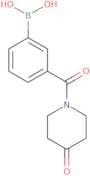 3-(4-Oxopiperidine-1-carbonyl)phenylboronic acid
