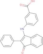 3-((1-Oxo-2-phenylinden-3-yl)amino)benzoic acid