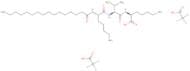 N2-(1-Oxohexadecyl)-L-lysyl-L-valyl-L-lysine 2,2,2-trifluoroacetate (1:2)