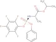 N-[(R)-(2,3,4,5,6-Pentafluorophenoxy)phenoxyphosphinyl]-L-alanine 1-methylethyl ester