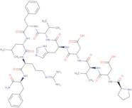 H-Pro-Asp-Val-Asp-His-Val-Phe-Leu-Arg-Phe-NH2