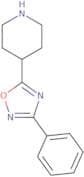 4-(3-Phenyl-1,2,4-oxadiazol-5-yl)piperidine hydrochloride
