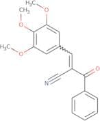 2-(Phenylcarbonyl)-3-(3,4,5-trimethoxyphenyl)prop-2-enenitrile