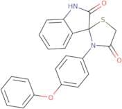 3-(4-phenoxyphenyl)spiro[1,3-thiazolidine-2,3'-indoline]-4,7-dione