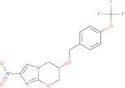 (S)-6,7-Dihydro-2-nitro-6-[[4-(trifluoromethoxy)phenyl]methoxy]-5H-imidazo[2,1-b][1,3]oxazine