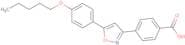 4-[5-(4-Pentyloxyphenyl)isoxazol-3-yl]benzoic acid