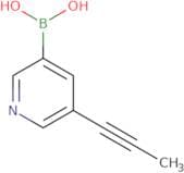 (5-(Prop-1-yn-1-yl)pyridin-3-yl)boronic acid