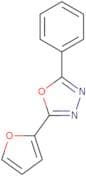 2-Phenyl-5-(2-furyl)-1,3,4-oxadiazole