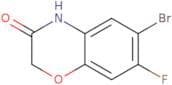 6-Bromo-7-fluoro-2,4-dihydro-1,4-benzoxazin-3-one