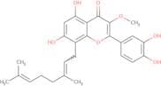 5,7,3',4'-Tetrahydroxy-3-methoxy-8-geranylflavone