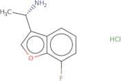 (1S)-1-(7-Fluoro-1-benzofuran-3-yl)ethan-1-amine hydrochloride