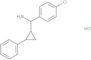 rac-(4-Chlorophenyl)[(1R,2R)-2-phenylcyclopropyl]methanamine hydrochloride