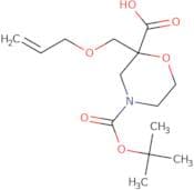 4-[(tert-Butoxy)carbonyl]-2-[(prop-2-en-1-yloxy)methyl]morpholine-2-carboxylic acid