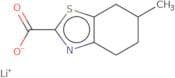 6-methyl-4,5,6,7-tetrahydro-1,3-benzothiazole-2-carboxylate lithium