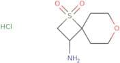 3-Amino-7-oxa-1λ⁶-thiaspiro[3.5]nonane-1,1-dione hydrochloride