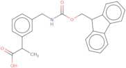 2-{3-[({[(9H-Fluoren-9-yl)methoxy]carbonyl}amino)methyl]phenyl}propanoic acid