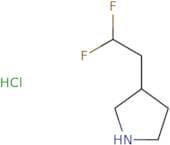 3-(2,2-Difluoroethyl)pyrrolidine hydrochloride