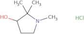 1,2,2-Trimethylpyrrolidin-3-ol hydrochloride