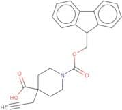 1-{[(9H-Fluoren-9-yl)methoxy]carbonyl}-4-(prop-2-yn-1-yl)piperidine-4-carboxylic acid