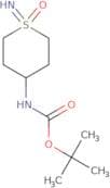 tert-Butyl N-(1-imino-1-oxo-1λ⁶-thian-4-yl)carbamate