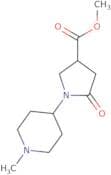 Methyl 1-(1-methylpiperidin-4-yl)-5-oxopyrrolidine-3-carboxylate
