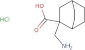 2-(Aminomethyl)bicyclo[2.2.2]octane-2-carboxylic acid hydrochloride