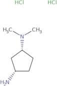 rac-(1R,3S)-N1,N1-Dimethylcyclopentane-1,3-diamine dihydrochloride