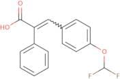 3-[4-(Difluoromethoxy)phenyl]-2-phenylprop-2-enoic acid