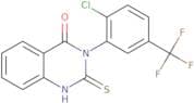 3-[2-Chloro-5-(trifluoromethyl)phenyl]-2-sulfanyl-3,4-dihydroquinazolin-4-one