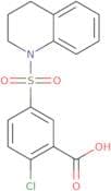 2-Chloro-5-(1,2,3,4-tetrahydroquinoline-1-sulfonyl)benzoic acid