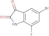 5-Bromo-7-fluoroindoline-2,3-dione