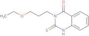 3-(3-Ethoxypropyl)-2-sulfanyl-3,4-dihydroquinazolin-4-one