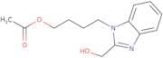 -4(-2(hydroxymethyl)-1H-benzo[d]imidazol-1-yl)butyl acetate