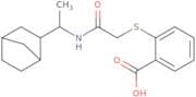 2-({[(1-{Bicyclo[2.2.1]heptan-2-yl}ethyl)carbamoyl]methyl}sulfanyl)benzoic acid