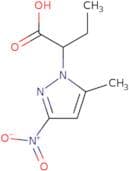 2-(5-Methyl-3-nitro-1H-pyrazol-1-yl)butanoic acid