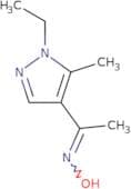 N-[1-(1-Ethyl-5-methyl-1H-pyrazol-4-yl)ethylidene]hydroxylamine, somers