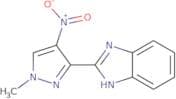 2-(1-Methyl-4-nitro-1H-pyrazol-3-yl)-1H-benzimidazole