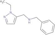 Benzyl[(1-ethyl-1H-pyrazol-5-yl)methyl]amine