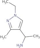 1-(1-Ethyl-3-methyl-1H-pyrazol-4-yl)ethan-1-amine