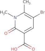 5-bromo-1,6-dimethyl-2-oxo-1,2-dihydropyridine-3-carboxylic acid