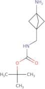 tert-butyl N-({3-aminobicyclo[1.1.1]pentan-1-yl}methyl)carbamate