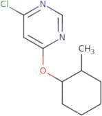 4-Chloro-6-((2-methylcyclohexyl)oxy)pyrimidine