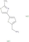 [5-(2-Methyl-1,3-thiazol-4-yl)thien-2-yl]methylamine dihydrochloride