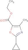 Ethyl 2-cyclopropyl-4-methyl-1,3-oxazole-5-carboxylate