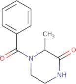 4-Benzoyl-3-methylpiperazin-2-one