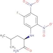 Nalpha-(5-fluoro-2,4-dinitrophenyl)-D-leucinamide