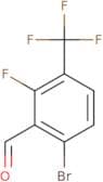 6-bromo-2-fluoro-3-(trifluoromethyl)benzaldehyde