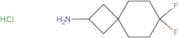 7,7-Difluorospiro[3.5]nonan-2-amine hydrochloride