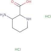 3-Aminopiperidine-2-carboxylic acid dihydrochloride