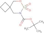 tert-Butyl 7,7-dioxo-6-oxa-7λ6-thia-8-azaspiro[3.5]nonane-8-carboxylate